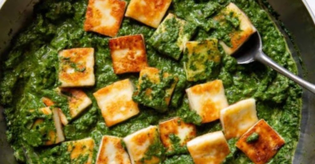 POKRMY SE ŠPENÁTOVOU OMÁČKOU ( PALAK DISHES)